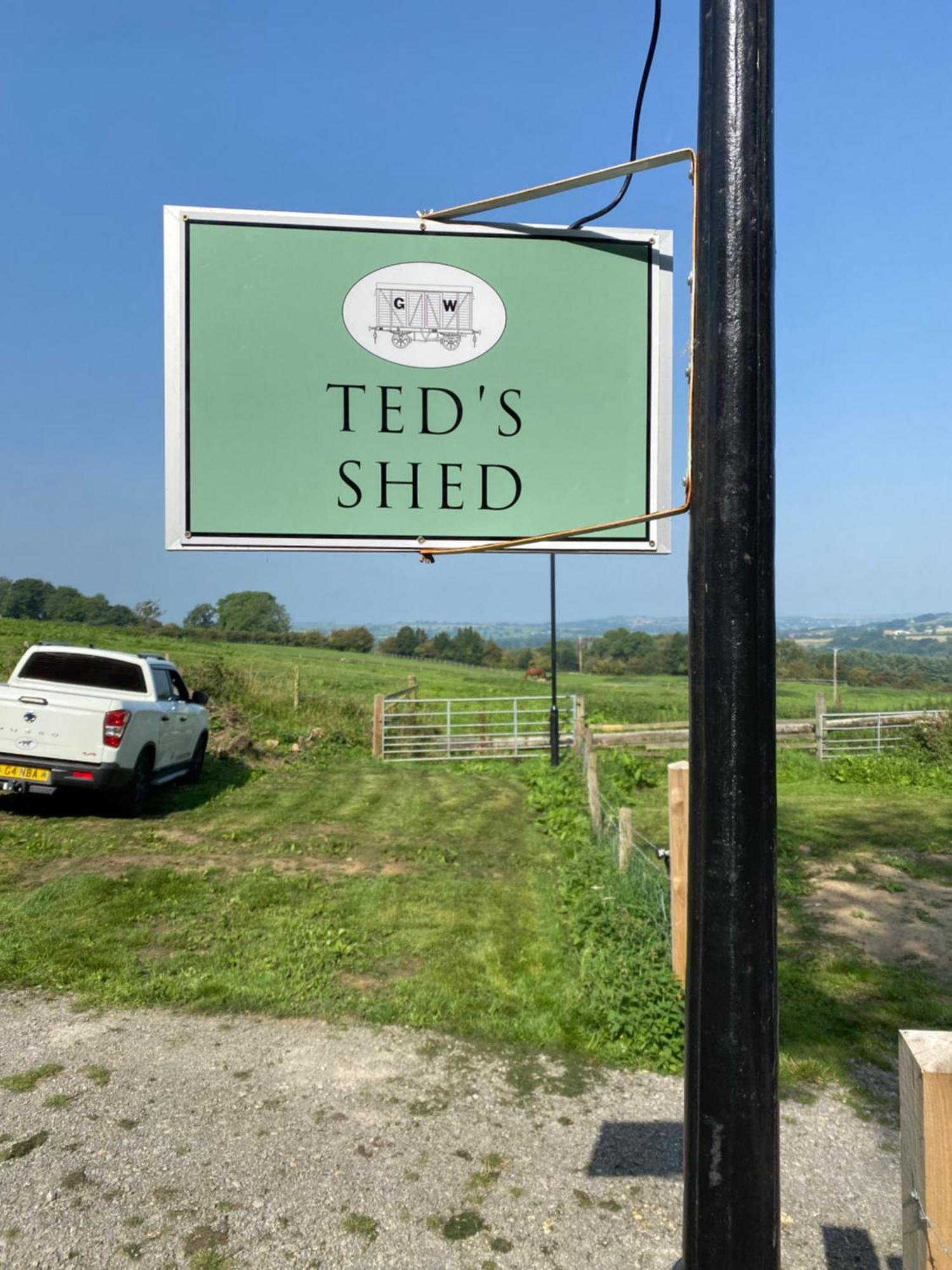 Ferienwohnung Ted'S Shed Bishop Auckland Exterior foto